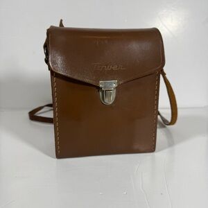 Tower Vintage 8MM Camera Leather Case Crossbody Brown‎ Retro Heritage Tutorial